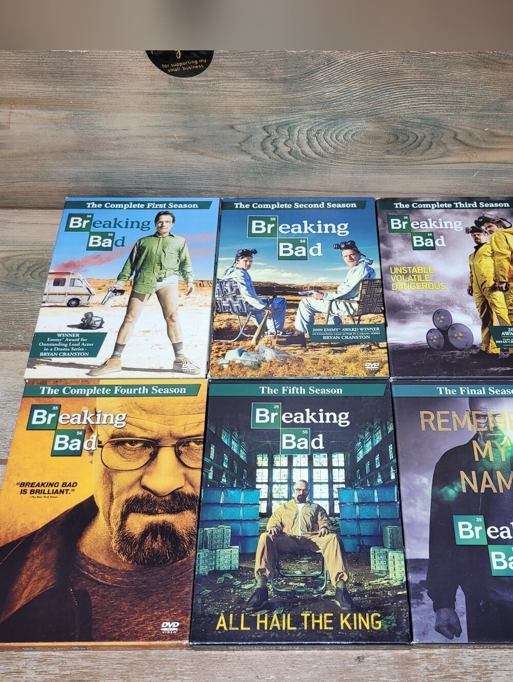 Breaking Bad: The Complete Series Seasons 1-6 ( DVD 21-Disc Set )